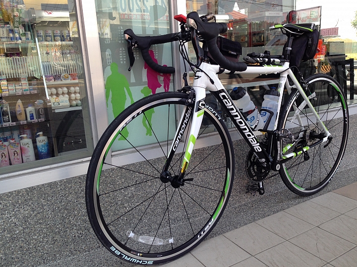 [沒箱子開箱] CANNONDALE 2014 CAAD10 vs 136試車照