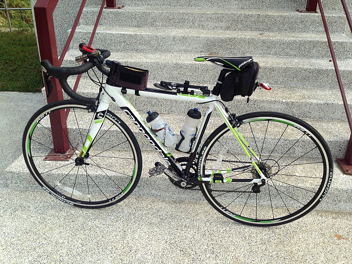 [沒箱子開箱] CANNONDALE 2014 CAAD10 vs 136試車照