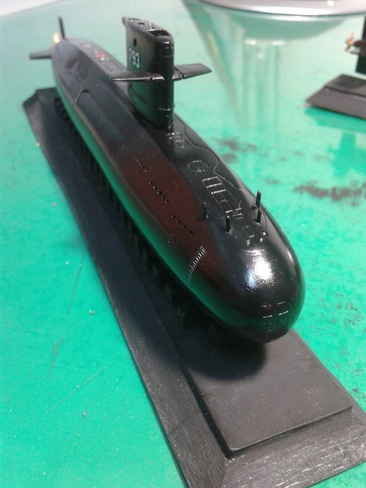 海軍劍龍級潛艦 350:1 模型