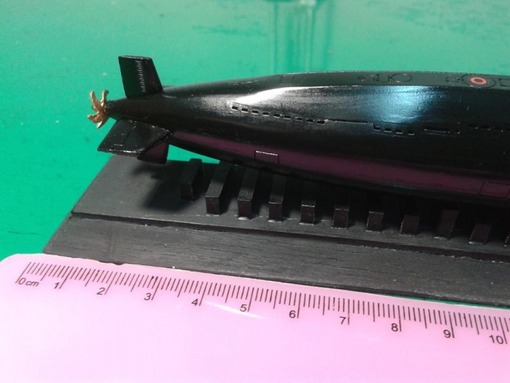 海軍劍龍級潛艦 350:1 模型