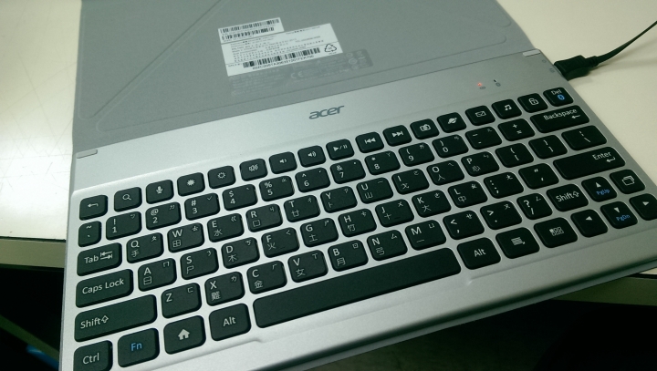 ACER A3-A20FHD 含原廠藍牙鍵盤 開箱