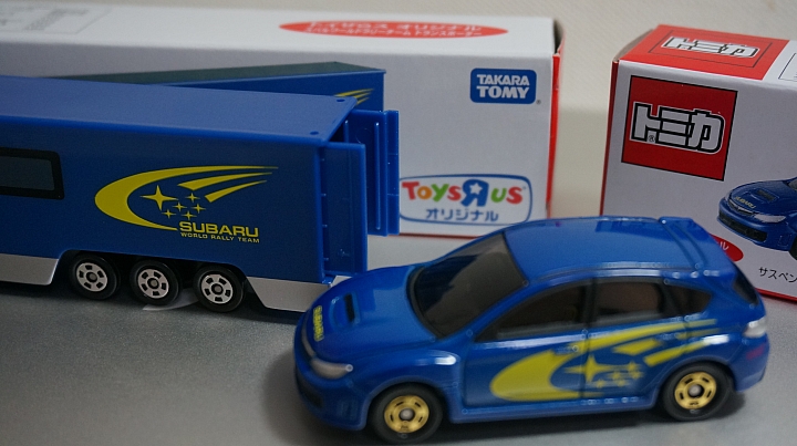 TOMICA 玩具反斗城 專屬 速霸陸 雙車