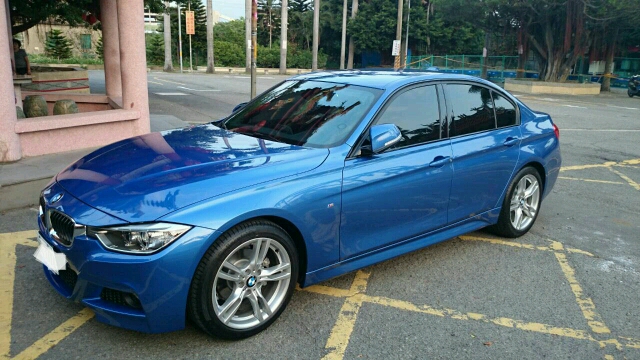 320i+M 貨車藍  不專業開箱