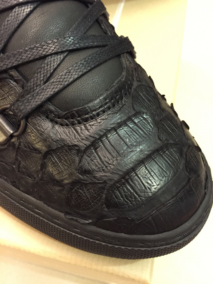 【黑蟒開箱！】Filling Pieces Mountain Cut Low Sneaker Black Python