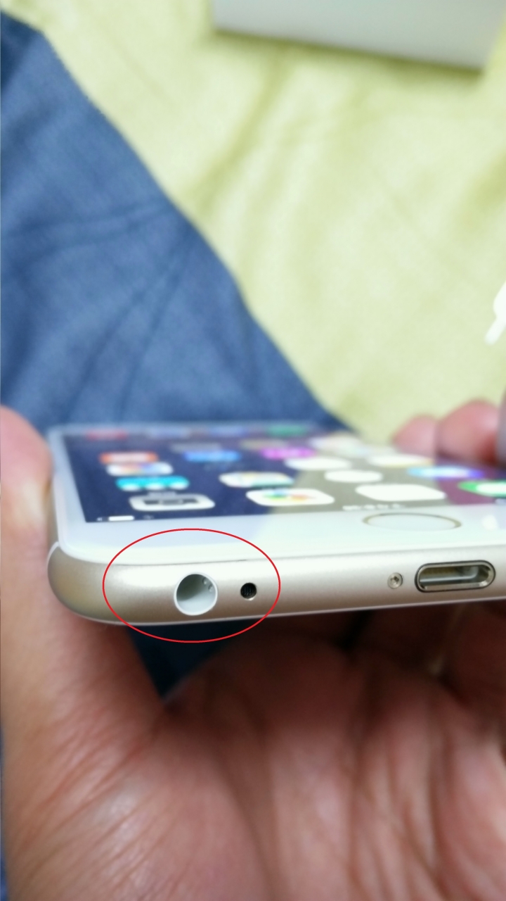 今天收到iphone6+ 64G金 ，明天換貨XD