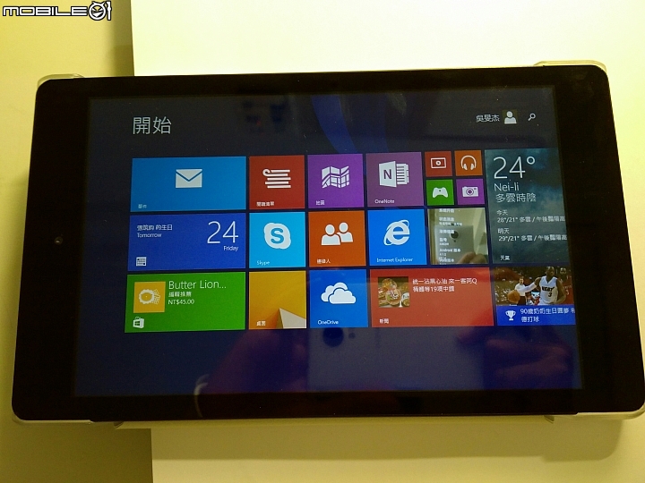 Win8.1/Android雙系統 3G+通話+GPS 馳為 vx8 3g 商務版
