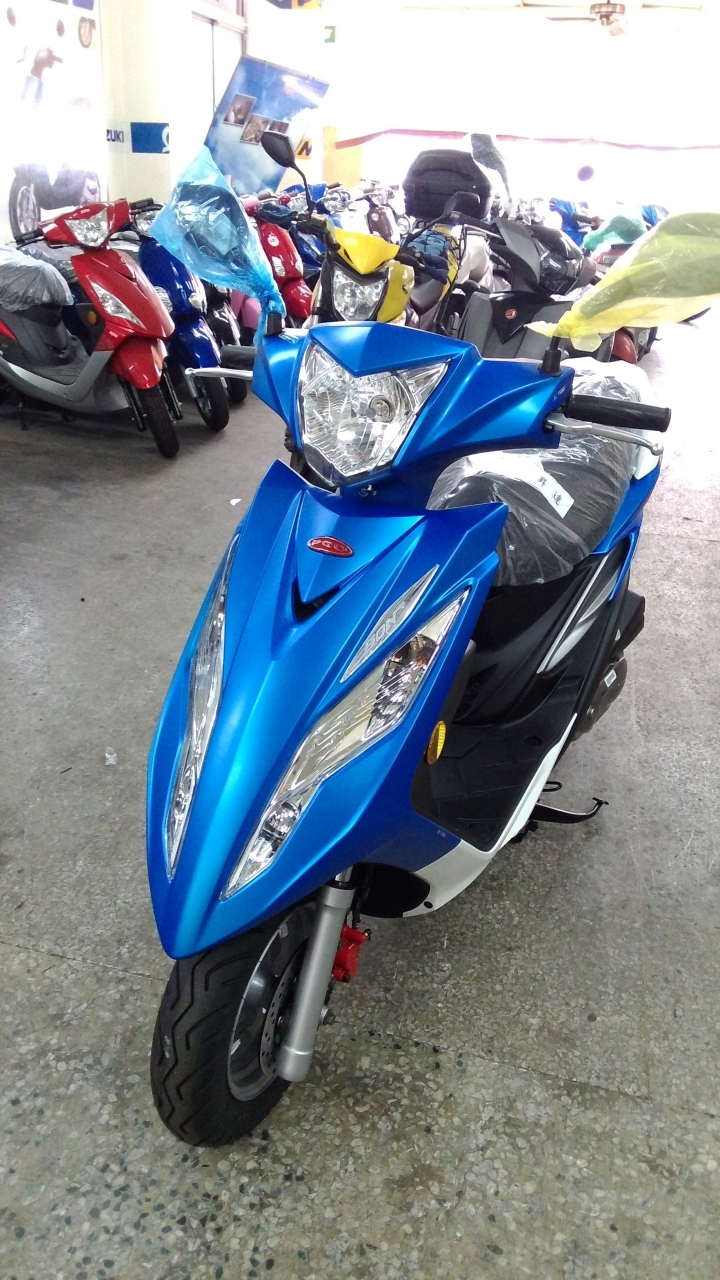 PGO BON 125消光藍也來開箱囉