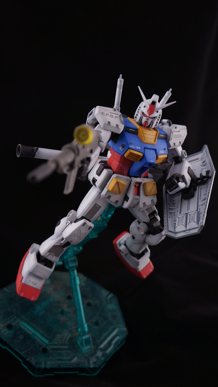 MG RX-78-2 GUNDAM Ver.ka  膠板刻線改造