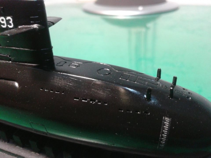 海軍劍龍級潛艦 350:1 模型