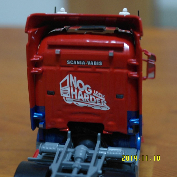 卡車模型TEKNO 1/50 SCANIA R Hanstholm Containertransport A/S圖裝