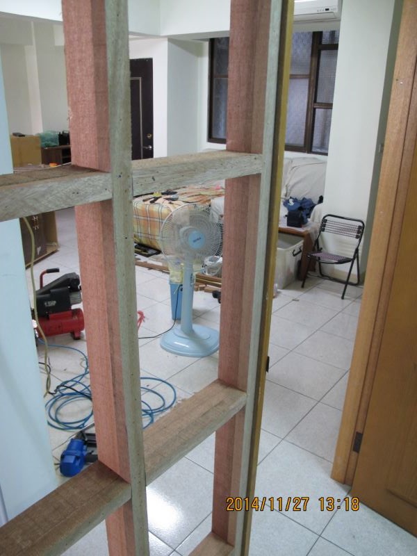 個人簡易工程-第49篇- 木作 隔間牆 (首次正式接案篇) 貨運熟客篇 - 製作紀錄