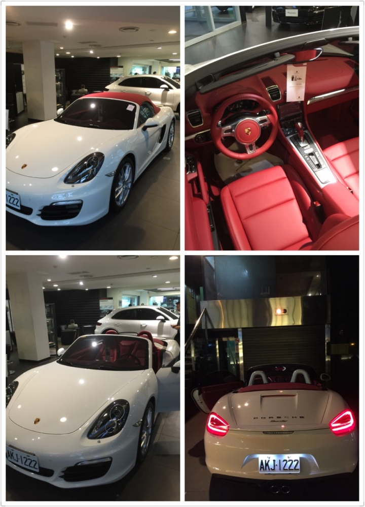 2015 Boxster 一圓敞棚車夢想⋯開箱...(增加交車照)