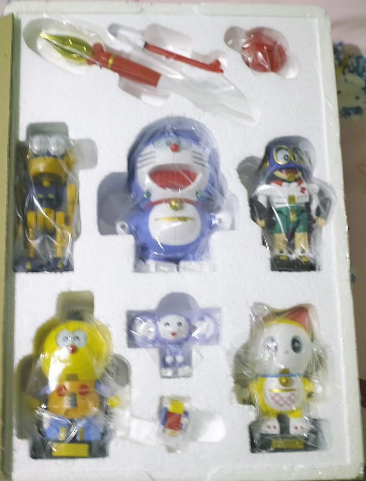 開箱-BANDAI-"藤子‧F‧不二雄 誕生80週年 × 超合金40週年"超合体SF機器人