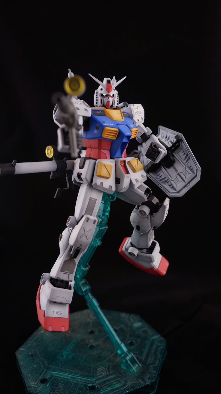 MG RX-78-2 GUNDAM Ver.ka  膠板刻線改造