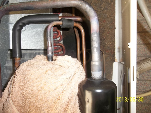 自行DIY更換戶外壓縮機