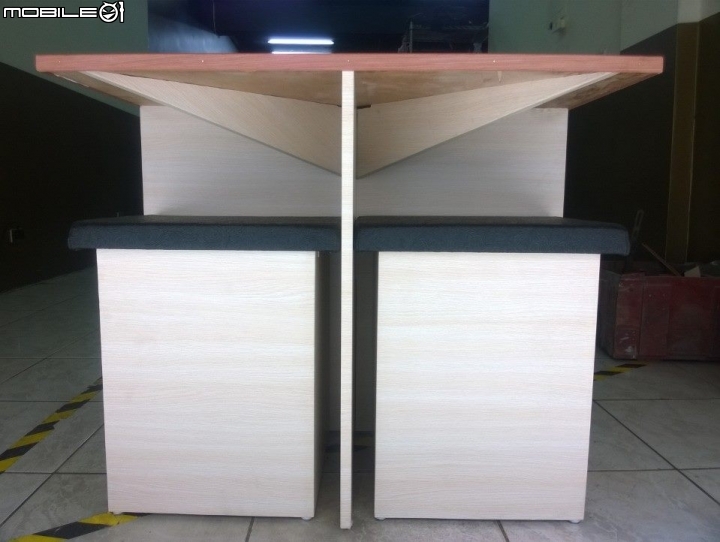 [誤打誤撞]自製簡易餐桌