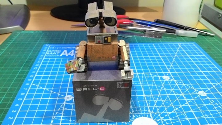【作品分享】WALL-E Paper Model 瓦力