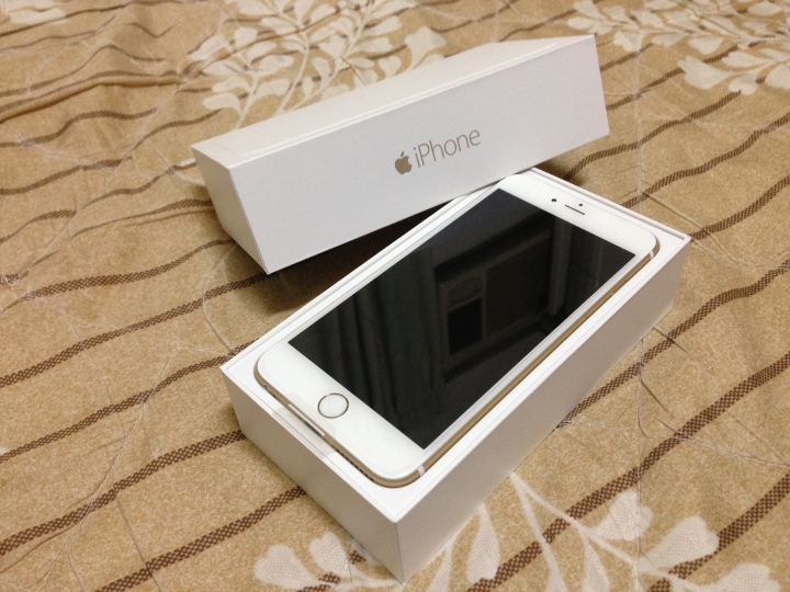 Iphone 6 Plus 64G 金色開箱