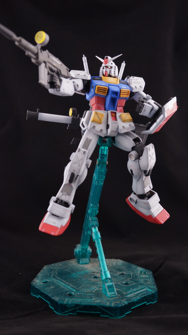 MG RX-78-2 GUNDAM Ver.ka  膠板刻線改造