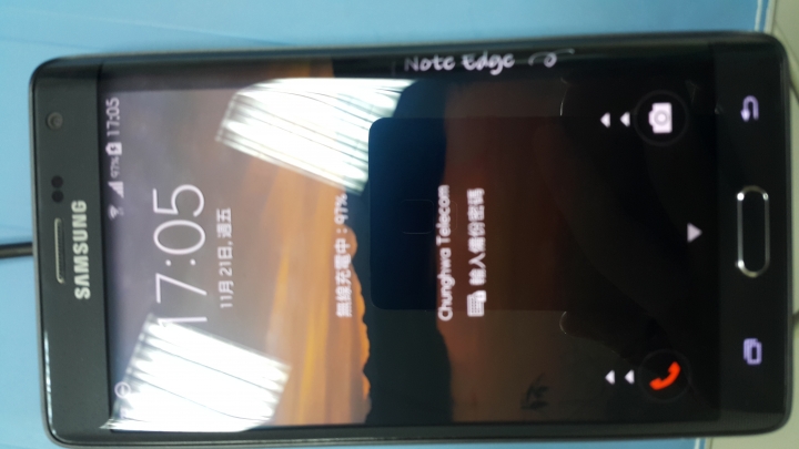 Note Edge無線充電背蓋