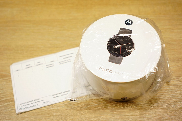 【2014最美智慧錶】MOTO 360 Gray Leather (Stone) 開箱
