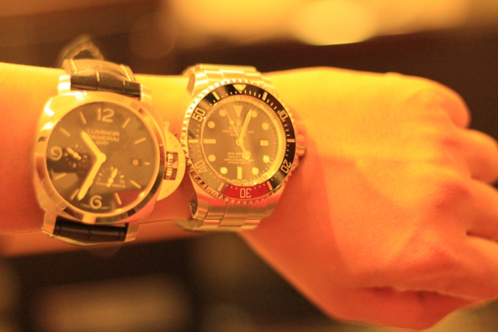 不專業開箱ROLEX 116660 deepsea&PENERAI PAM321