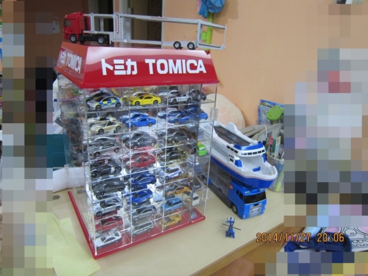 TOMICA小汽車展示架