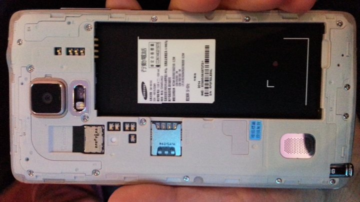 Note 4 金 簡易開箱~~~