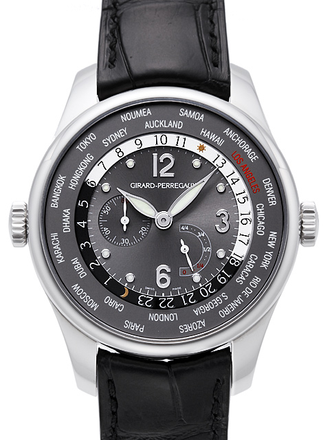 破產季降臨。芝柏 玫瑰金 時間時區錶開箱 (Girard-Perregaux)