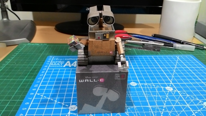 【作品分享】WALL-E Paper Model 瓦力