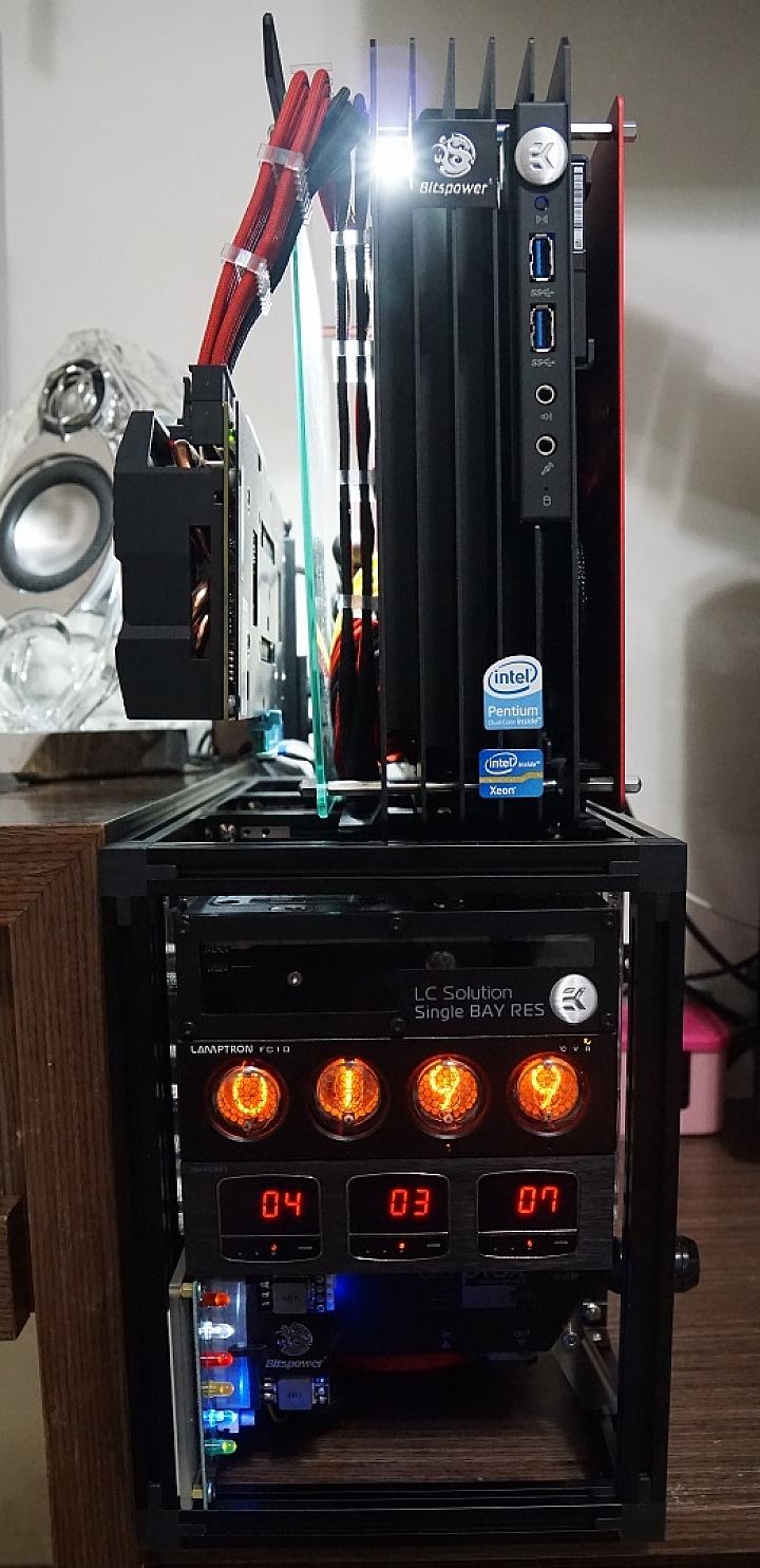 招潮蟹的逆襲(進化之水冷蟹)-ASUS MARS 760硬上IN WIN H-Frame mini ITX