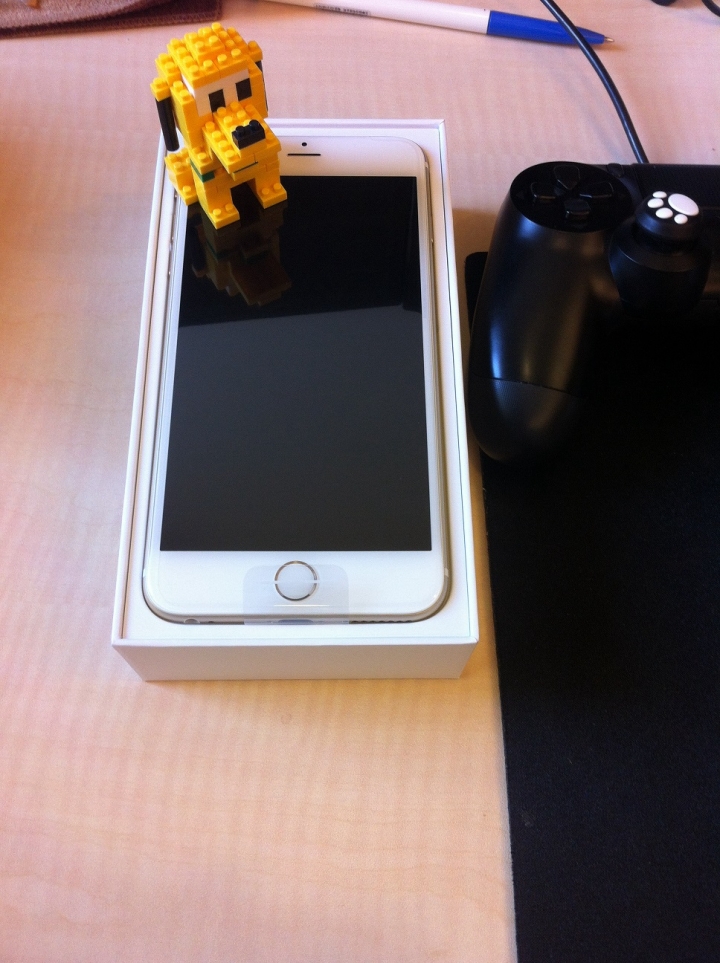 I6 Plus 128G 金色終於到貨啦!