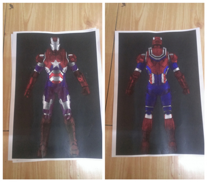 HOT TOYS 鋼鐵愛國者 (漫畫限定版)