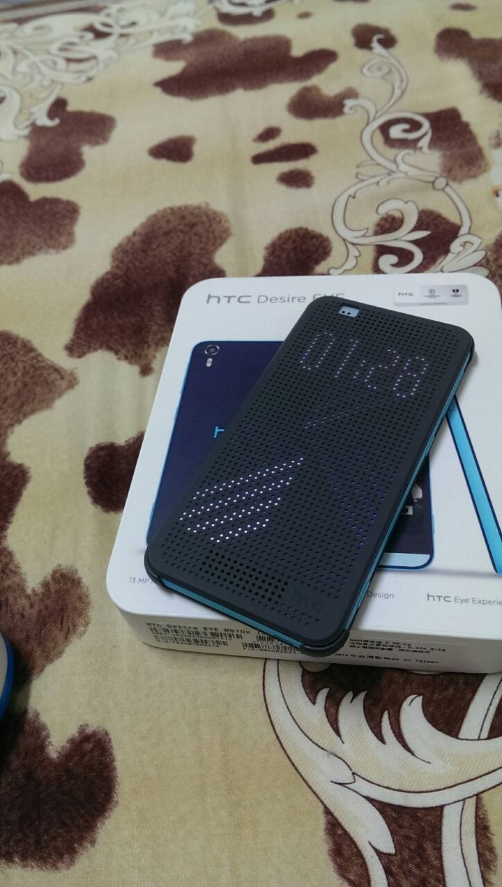 HTC Desire EYE珊瑚藍開箱