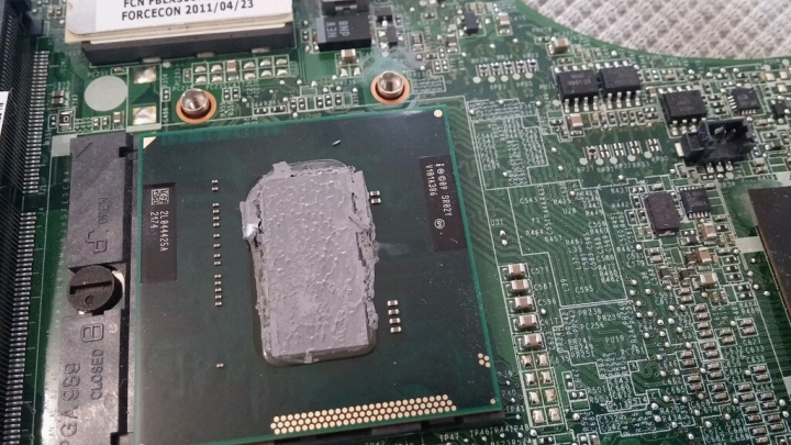 拆開用了三年的 HP DV6 i7 4 Core