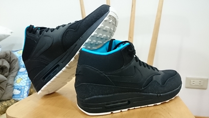 開箱：Nike Air Max 1 Mid FB ( Cristiano Ronaldo 全黑特別版)