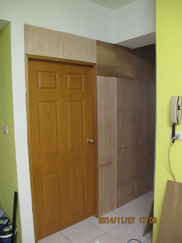 個人簡易工程-第49篇- 木作 隔間牆 (首次正式接案篇) 貨運熟客篇 - 製作紀錄