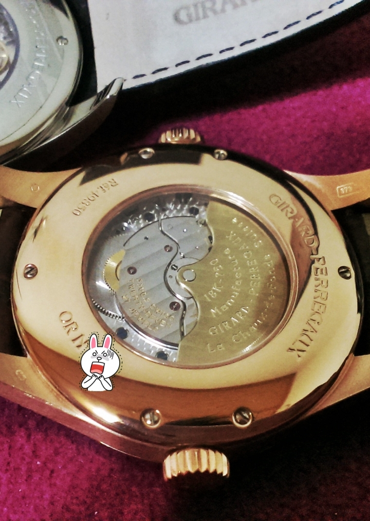 破產季降臨。芝柏 玫瑰金 時間時區錶開箱 (Girard-Perregaux)