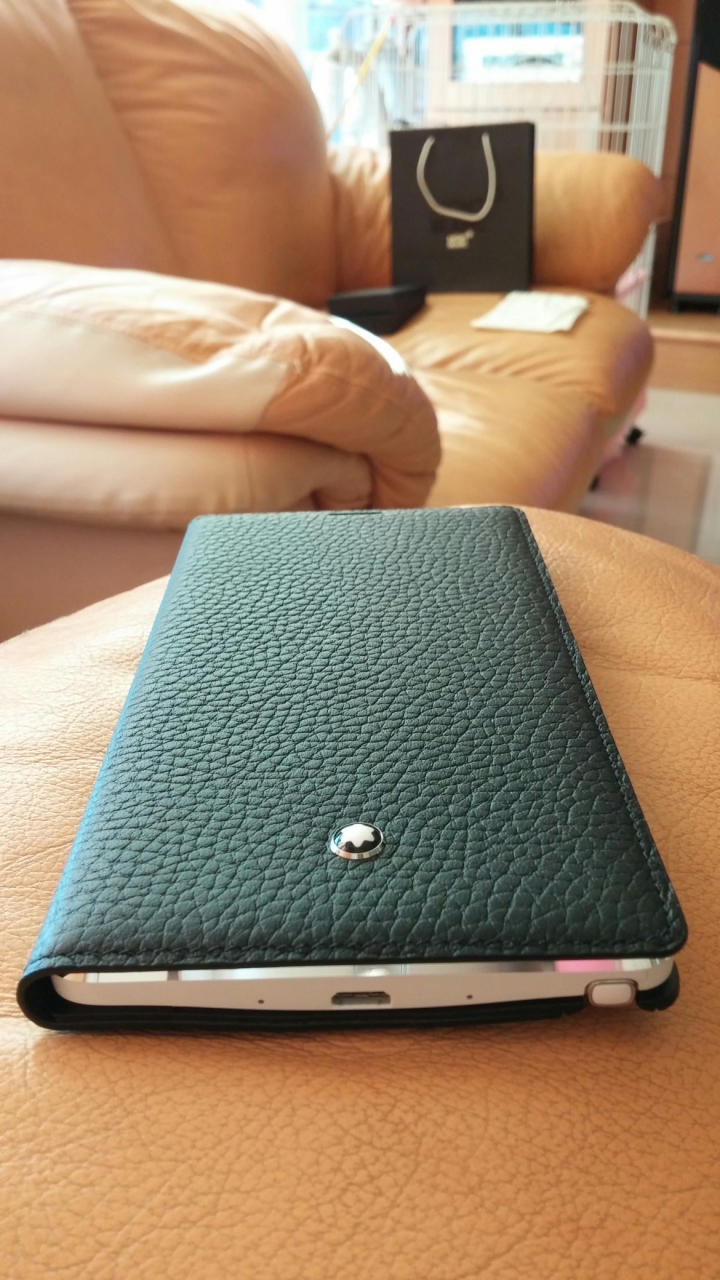 歡喜開箱：Montblanc for galaxy note 4