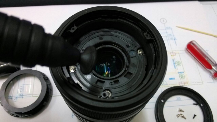 EF-S 55-250mm拆鏡清潔分享(只做半套XD)