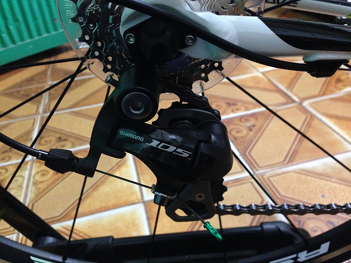 [沒箱子開箱] CANNONDALE 2014 CAAD10 vs 136試車照