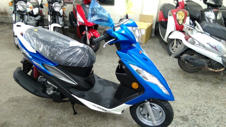 PGO BON 125消光藍也來開箱囉