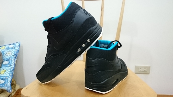 開箱：Nike Air Max 1 Mid FB ( Cristiano Ronaldo 全黑特別版)
