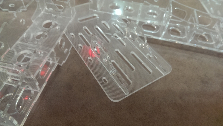 昆塔480壓克力機身-隱型四軸