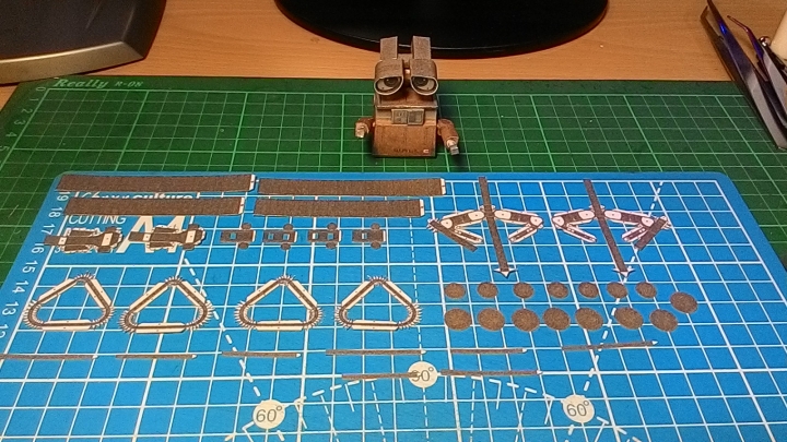 【作品分享】WALL-E Paper Model 瓦力