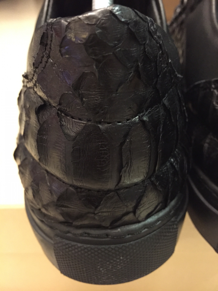 【黑蟒開箱！】Filling Pieces Mountain Cut Low Sneaker Black Python
