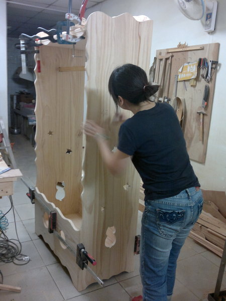 木作學習之初~~~青澀的鄉村風作品