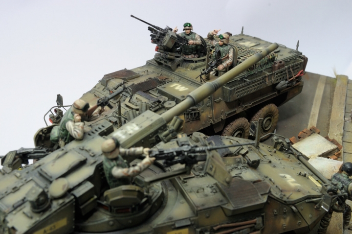 [場景作品分享]  Stryker M1126、M1128