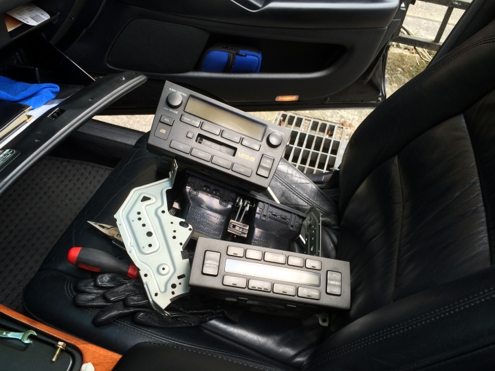 [分享] 老車不死！1999年LEXUS GS300原廠主機增加AirPlay/Line In功能！ （NEXUM TuneBox/LINKA）