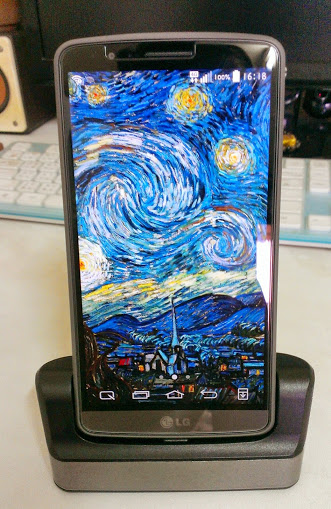 [開箱] LG G3 副廠 手機座+電池座充